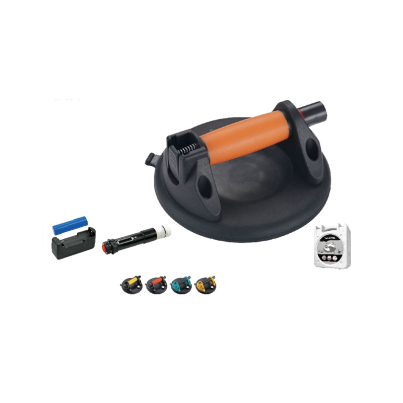 Ventosa de vacío con manómetro de doble capa de 8 pulgadas y doble propósito de 200 mm de diámetro de disco XDN-002